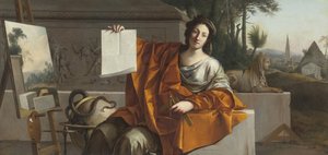 Allegory of Geometry, 1649 av Laurent La Hyre de