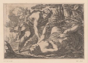 Apollo og Clytia av Laurent de La Hire