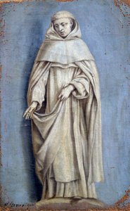 Saint Dominique Maleri på lerret av Laurent de La Hyre (1606-1656) Søn fra 1600-tallet. 0,36 x 0,22 m Paris. Museet Louvre av Laurent de la Hyre