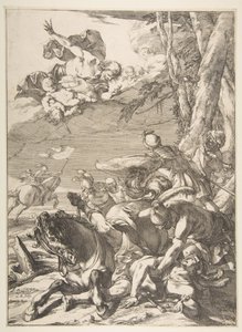 Konvertering av St. Paul, ca. 1637. av Laurent de la Hyre