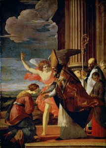Saint Germanus av Auxerre og Saint Genevieve av Paris, 1630.