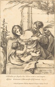 Den hellige familie av Laurent de la Hyre