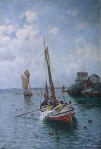 Sildefiske av Lauritz Haaland