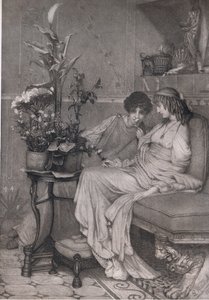 I tillit, Bibbys Annual av Lawrence (after) Alma Tadema