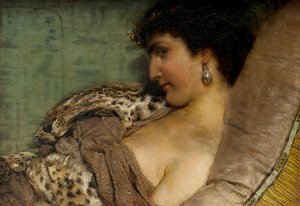 Kleopatra av Lawrence Alma-Tadema