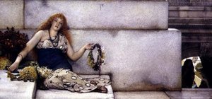 På trappen til Capitol av Lawrence Alma Tadema