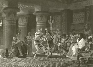 Tidsfordriv i det gamle Egypt av Lawrence Alma Tadema