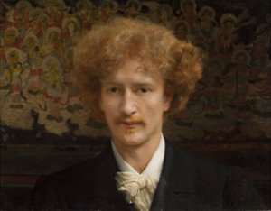 Portrett av Ignacy Jan Paderewski av Lawrence Alma Tadema