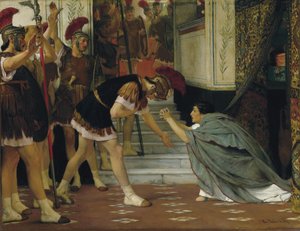Utropte Claudius til keiser, 1867 av Lawrence Alma Tadema