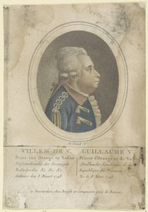 Portrett av William V, Prince of Orange-Nassau av Le Grand