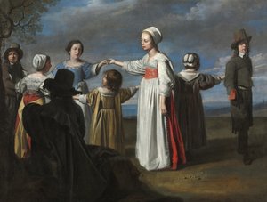 Barn som danser, ca.1650