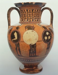 Svartfigur amfora, 515–490 f.Kr. (keramikk)