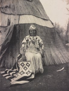 Edna Kash-kash, en Cayuse indisk kvinne av Lee Moorhouse