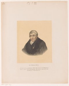 Portrett av Herman Tollius H. Tollius (tittel på objekt) av Leendert Springer (I)