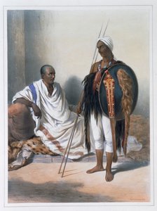 Abessinisk prest og kriger, 1848 av Lemoine