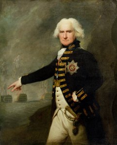 Admiral Lord Bridport (1727-1814) ca. 1795 (olje på lerret) av Lemuel Francis Abbott
