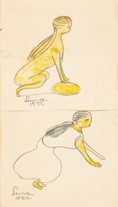 To figurer – sfinks av Lenna Glackens