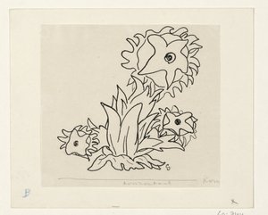 Blomster av Leo Gestel (signed by artist)