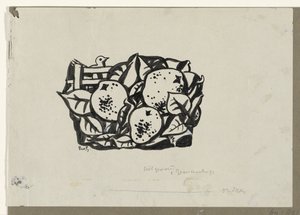 Tre pærer av Leo Gestel (signed by artist)