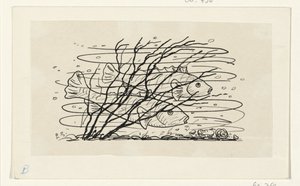 To fisker i vannet av Leo Gestel (signed by artist)