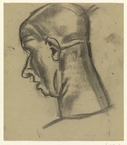 Bakhodet til en skallet mann av Leo Gestel