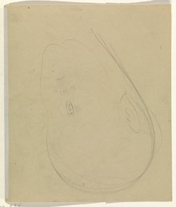 Konturer av et hode av Leo Gestel