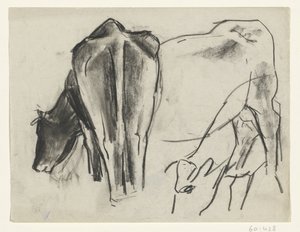 Tre kyr av Leo Gestel