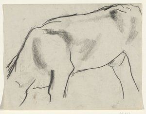 Beitende ku av Leo Gestel