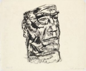 Portrett av mann Uten tittel av Leo Gestel