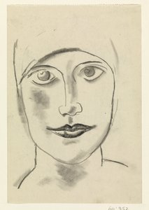 kvinnens hode av Leo Gestel