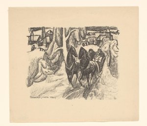 Zinnwald (Ertsgebergte) (original tittel på objekt) av Leo Gestel