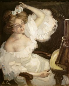 Foran speilet av Leo Putz