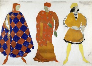 Bakst costume for “The Martyr of San Sebastian” av Leon Bakst