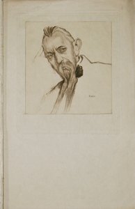 Portrett av Sebastien Voirol 1870-1930, 1913. av Leon Bakst