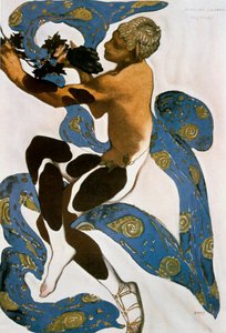 The Faun Nijinsky, kostymedesign for Ballets Russes, 1912.