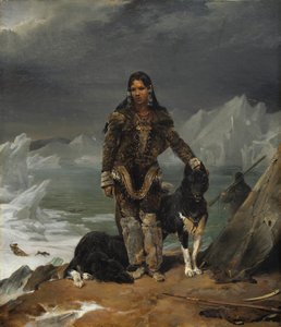 En kvinne fra Eskimoenes land av Léon Cogniet