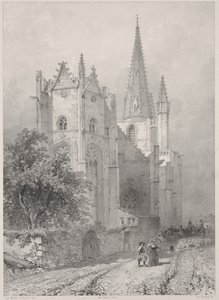 Hennebont kirke, Bretagne av Leon Gaucherel