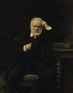 Portrett av Victor Hugo (1802-85) 1879