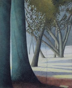Bøkestammer av Leon Spilliaert