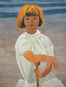Jente på stranden av Leon Spilliaert