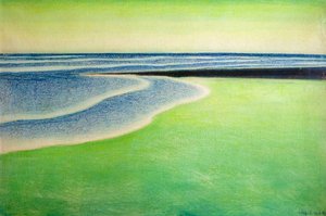 Grønt havlandskap av Leon Spilliaert