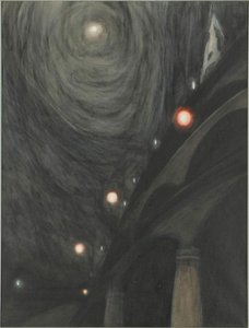 Måneskinn og lys, ca. 1909.