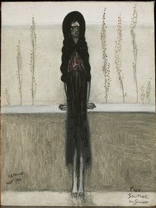 Posering, ensomhet av Leon Spilliaert