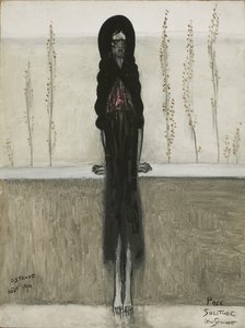 Posering, ensomhet av Leon Spilliaert
