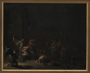 Tilbedelsen av magiene av Leonard Bramer