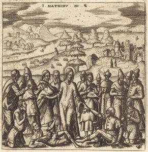 Kristus helbreder de syke av Leonard Gaultier