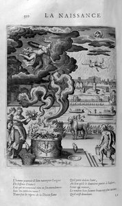 Fødselen, 1615 av Leonard Gaultier