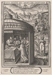 Januarfestlighetene (januar: omskjæringen) av Leonard Gaultier