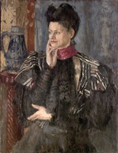 The Worth Bodice (olje på lerret) av Leonard Greaves
