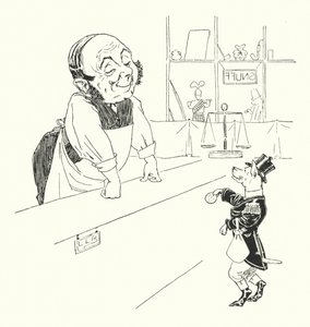 Jeg hadde en liten hund, og de kalte ham Buff (gravering) av Leonard Leslie Brooke